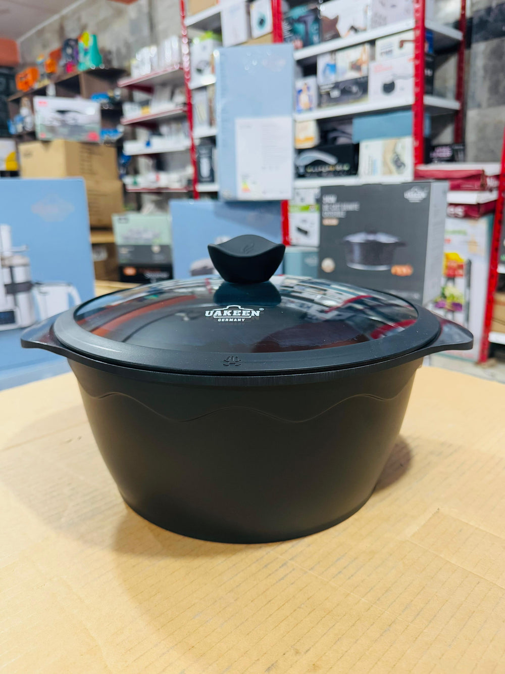 Uakeen Germany Die-Cast Aluminum Casserole 28cm VK-1303
