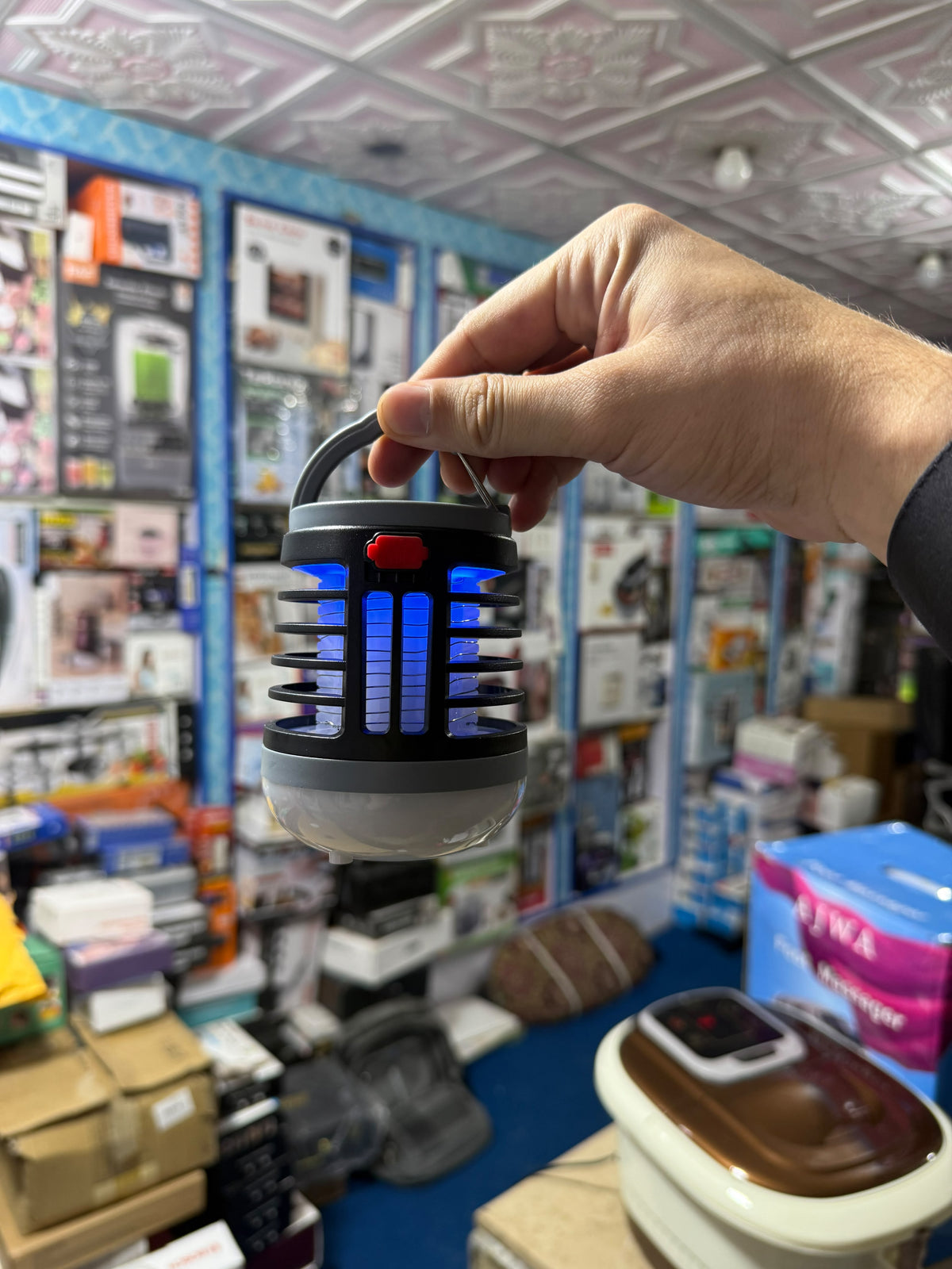Multifunctional Mosquito Killer Lamp - Rechargeable UV Mosquito Zapper with LED Light