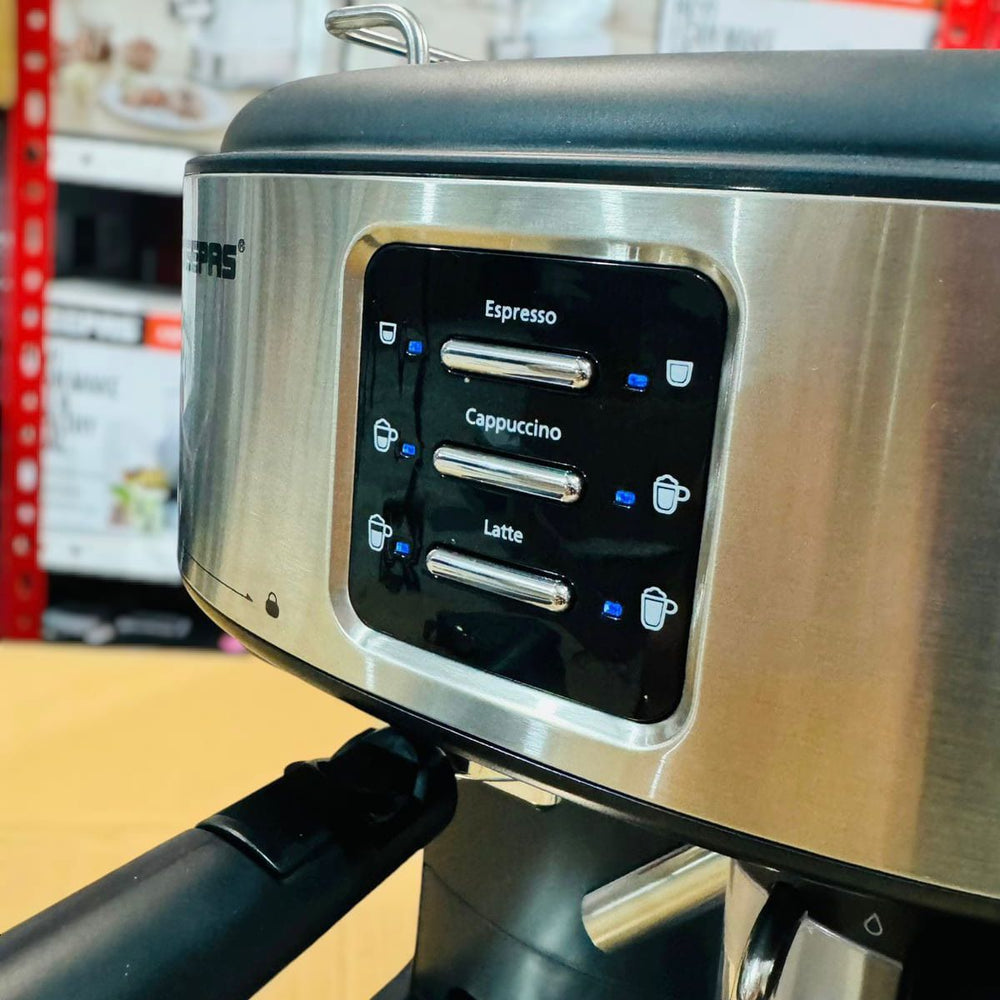 GEEPAS 1250W 3 in 1 Coffee Machine-1215