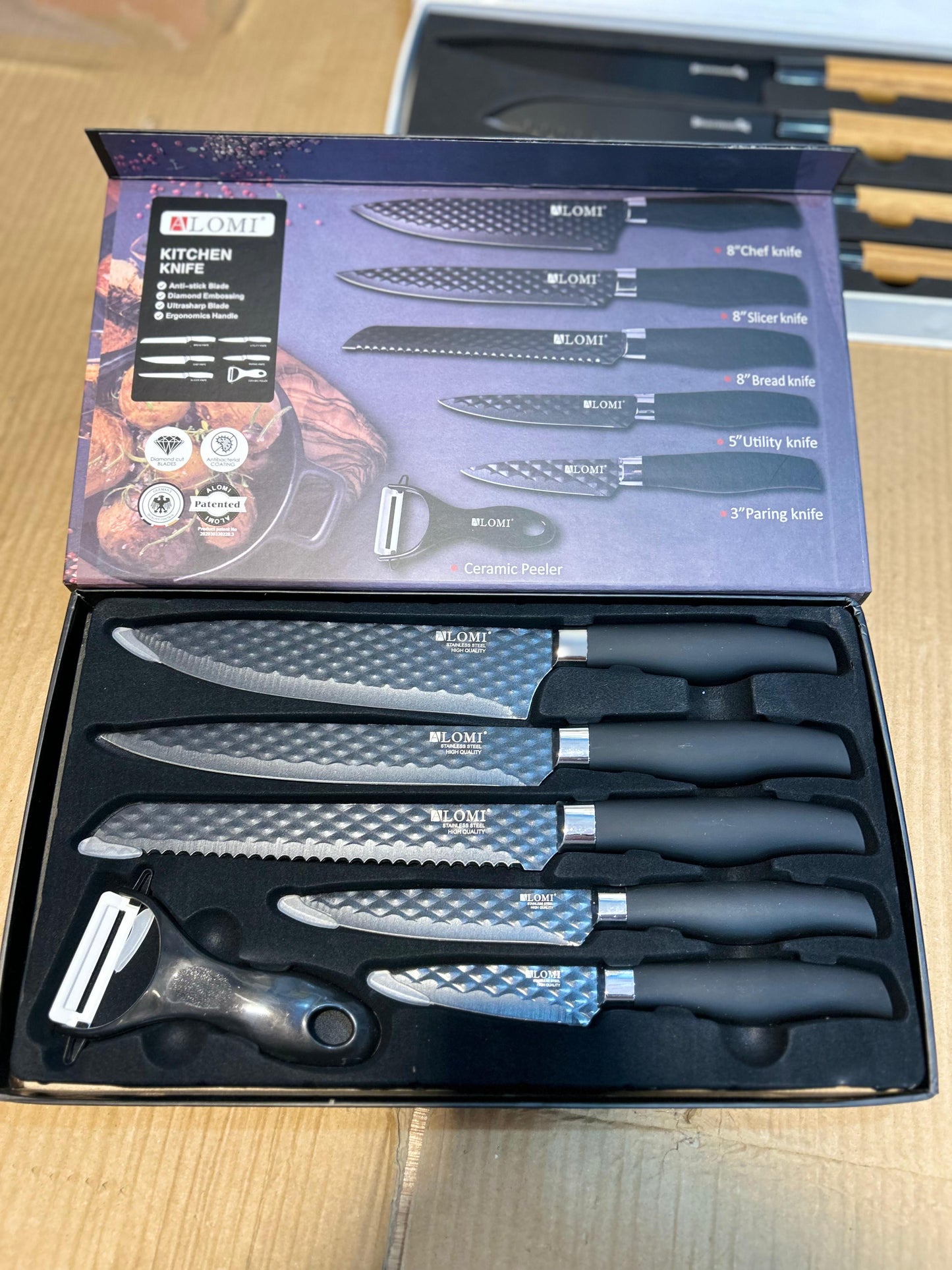 Japines knife set 6 pcs