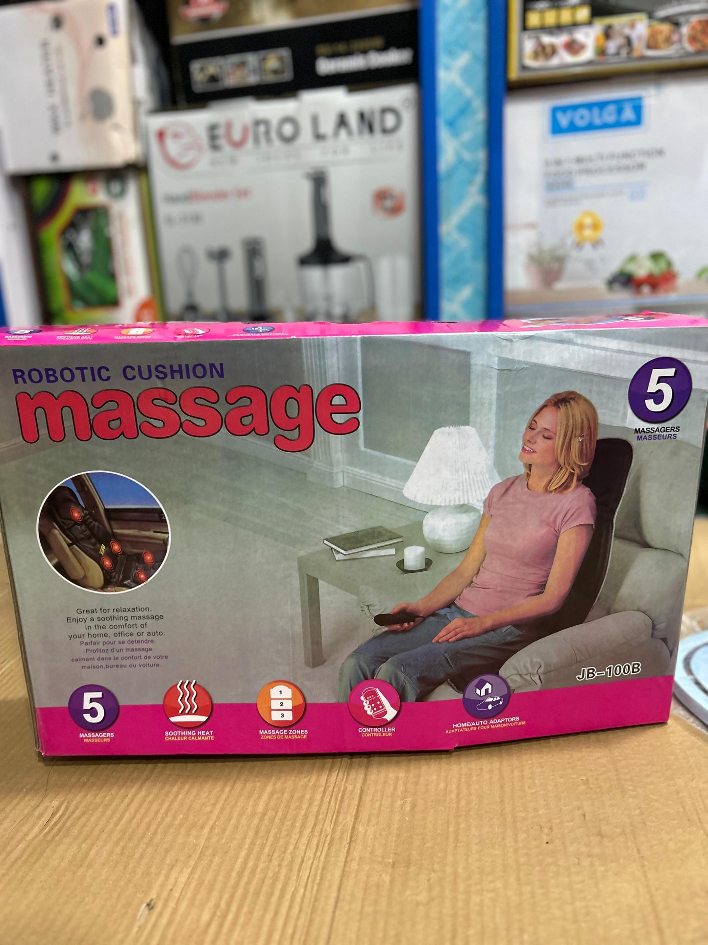 Robotic chair Massager