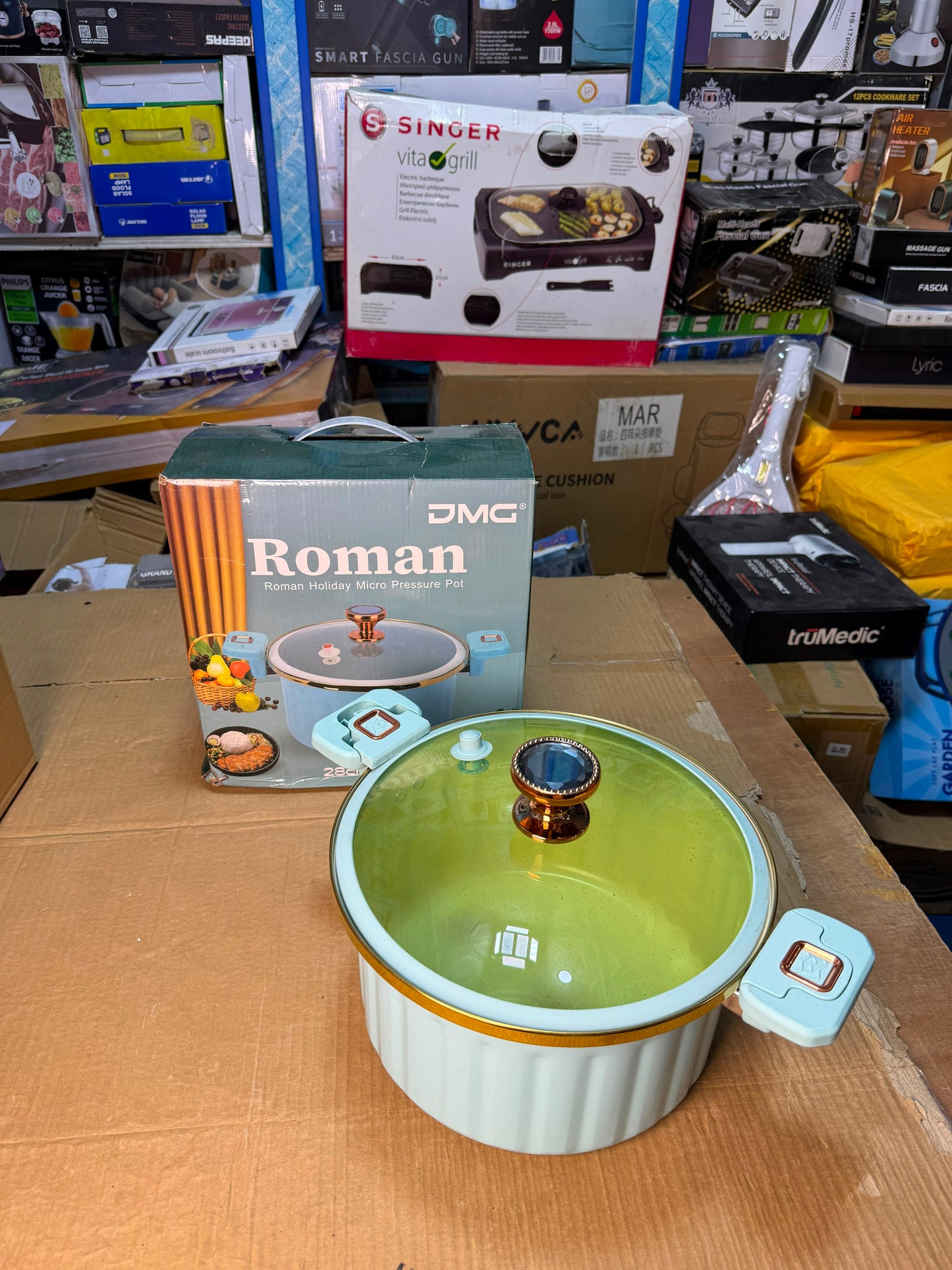 DMG Roman Holiday Micro Pressure Pot 28cm