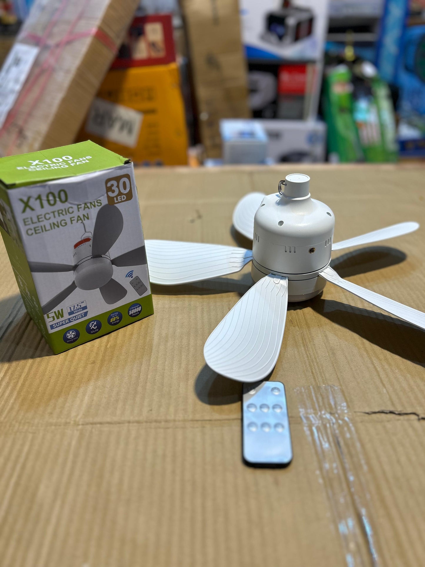 Rechargeable Fan & Light – Portable Cooling & Lighting Solution