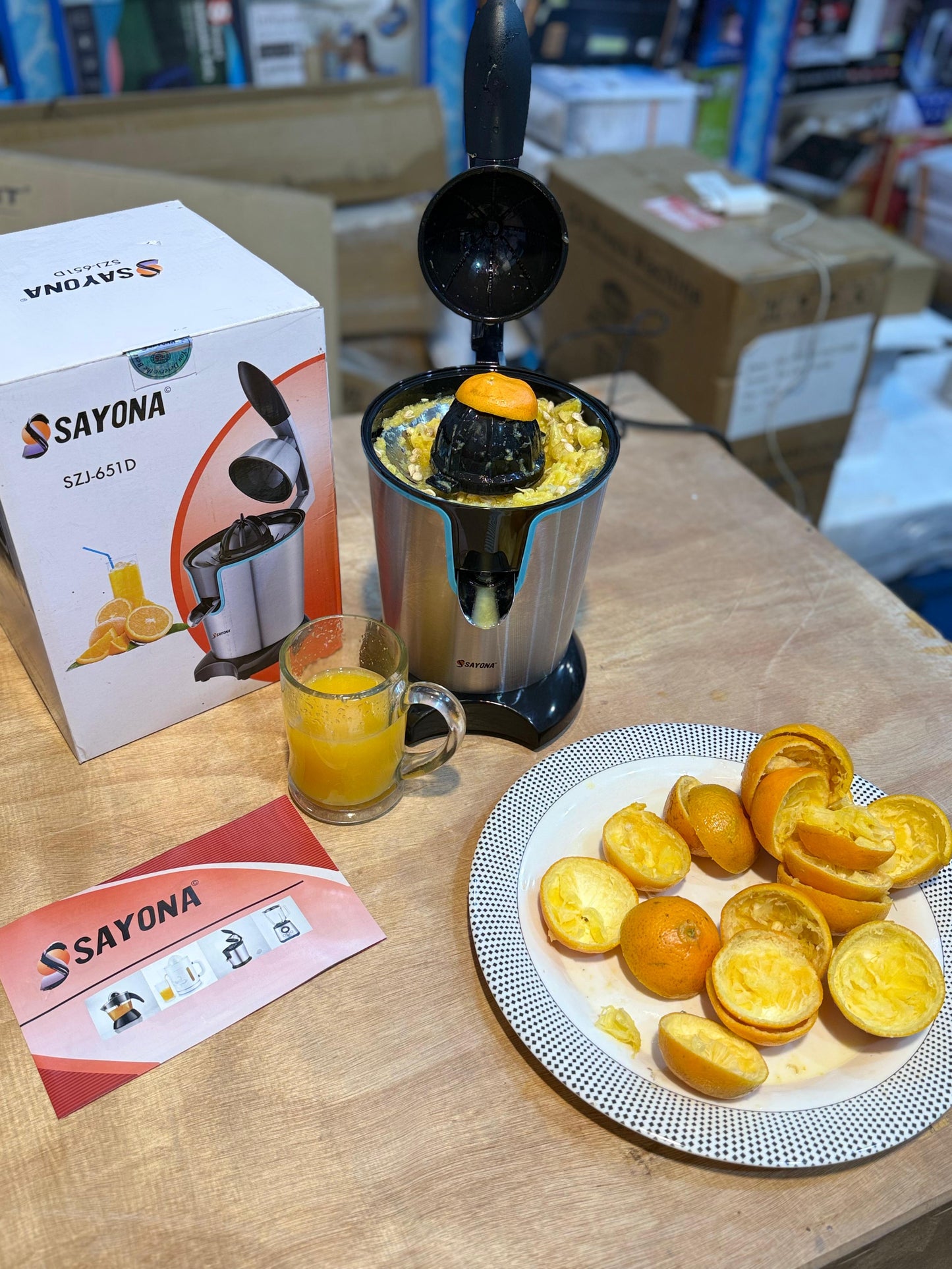 SAYONA Citrus juicer SZJ-651D