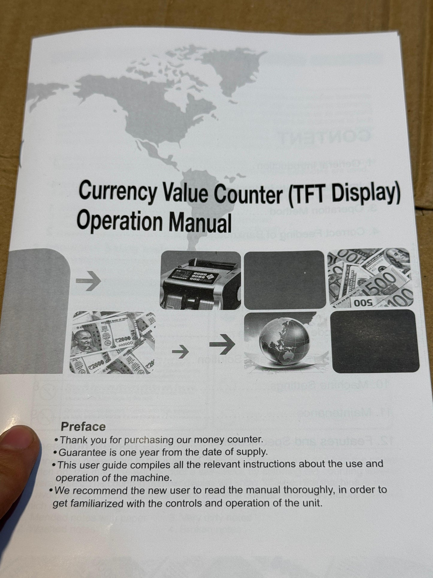 Mix Value Money Counter Machine AL-6300 | Fast & Accurate Currency Counting