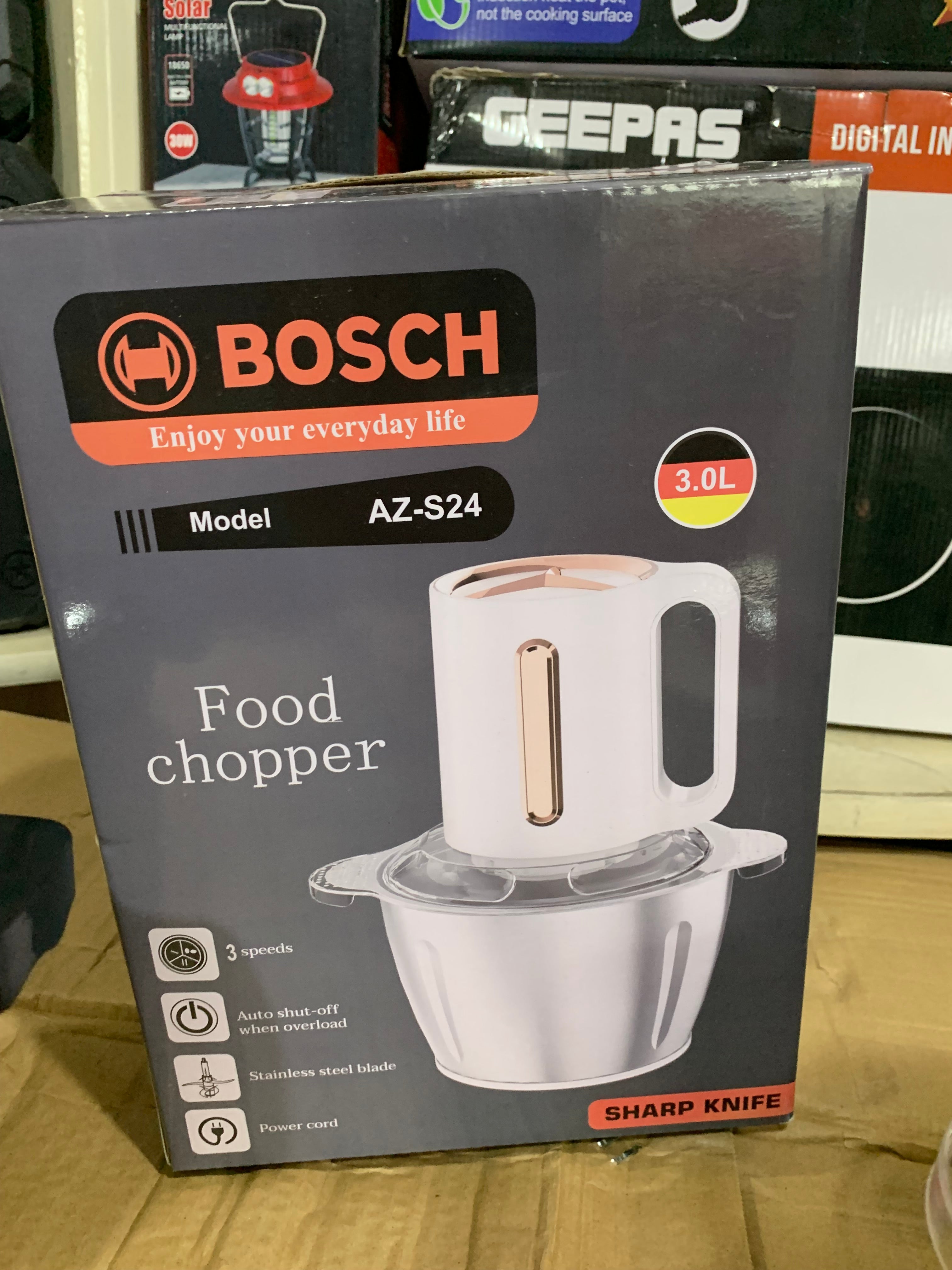 Bosch Meat Chopper 3L &6L