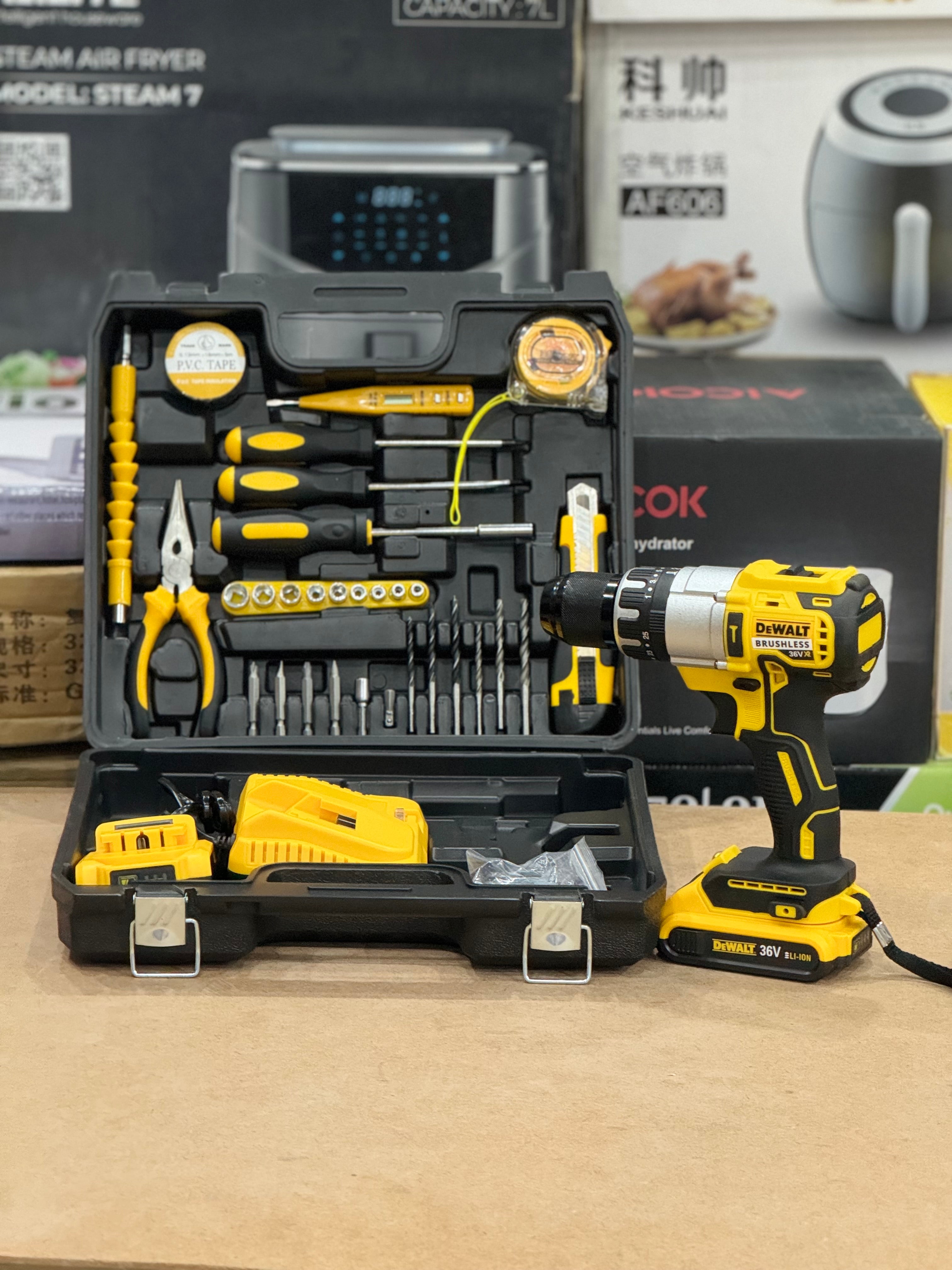 DeWALT Drill set 36V brushless model