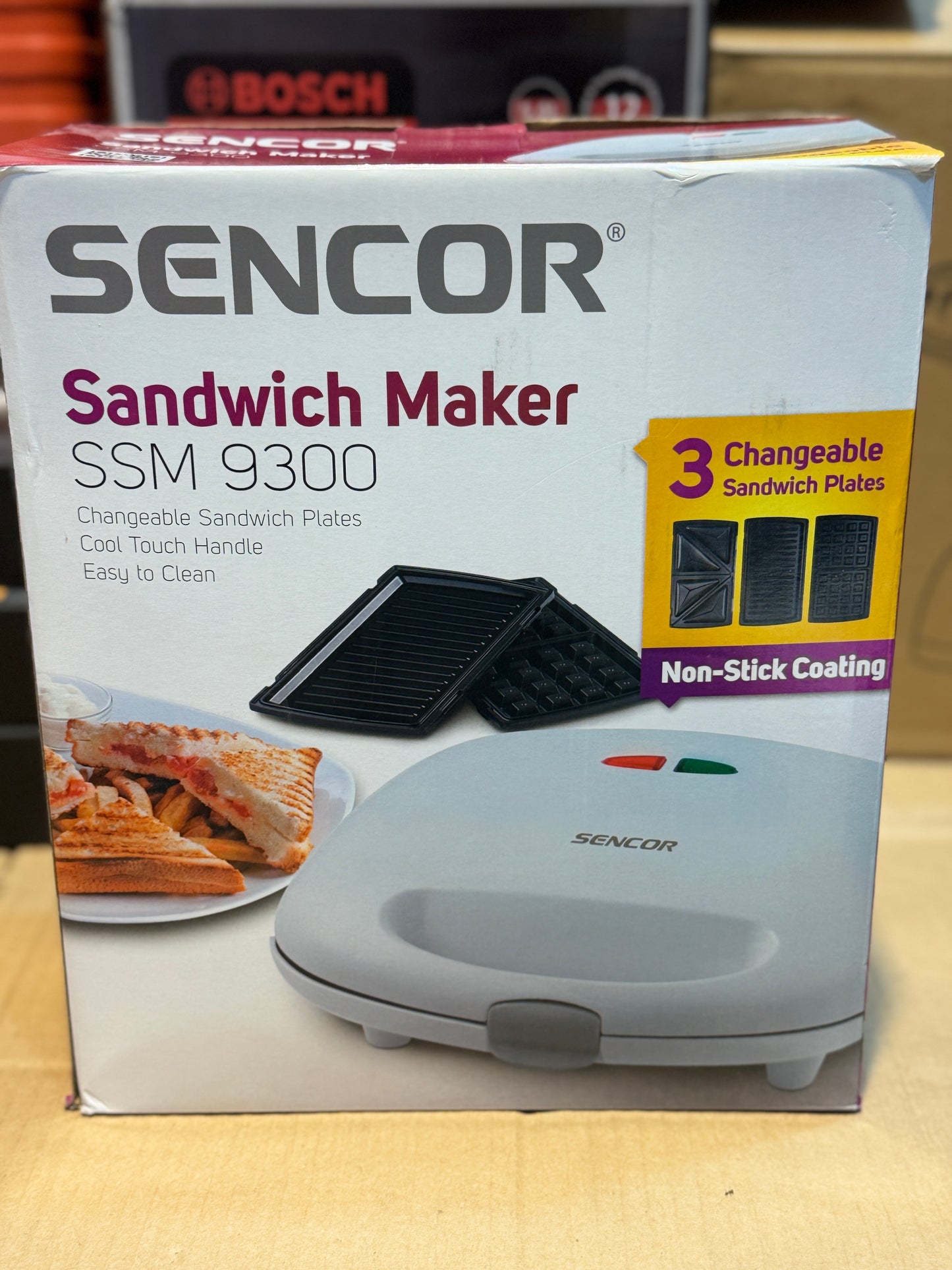 SENCOR sandwiches Maker 3in1