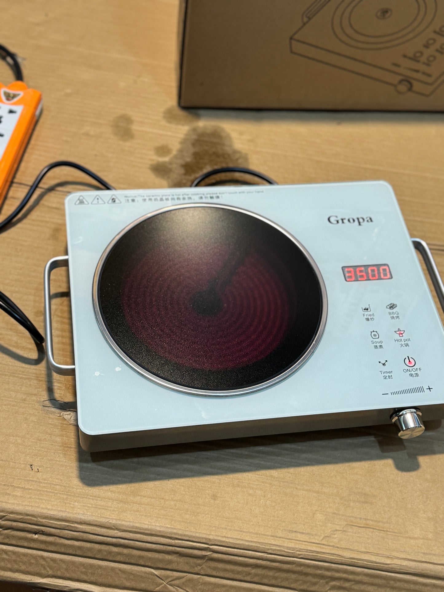 Gropa Electric stove