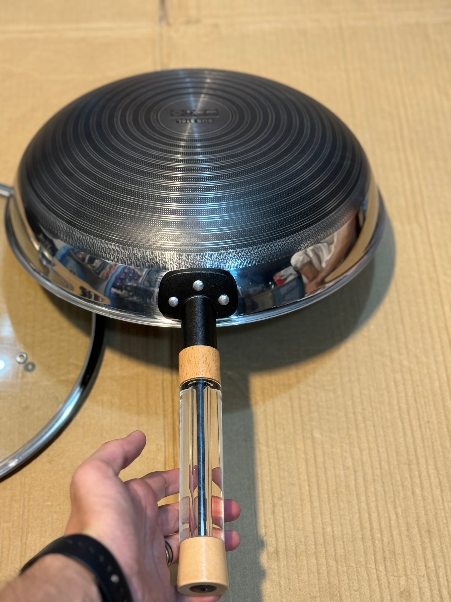 Honeycomb laser Frypan 32Cm