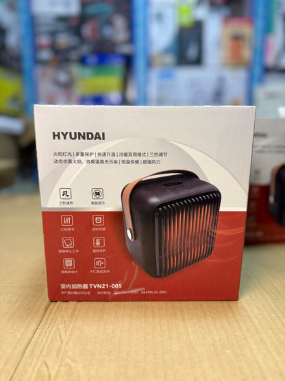 HYUNDAI Personal Mini Heater 500W - PTC Ceramic Electric Room Heater