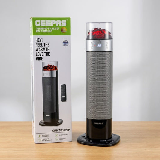 Geepas 3D Scenery Tower Ceramic Heater Grh28589P