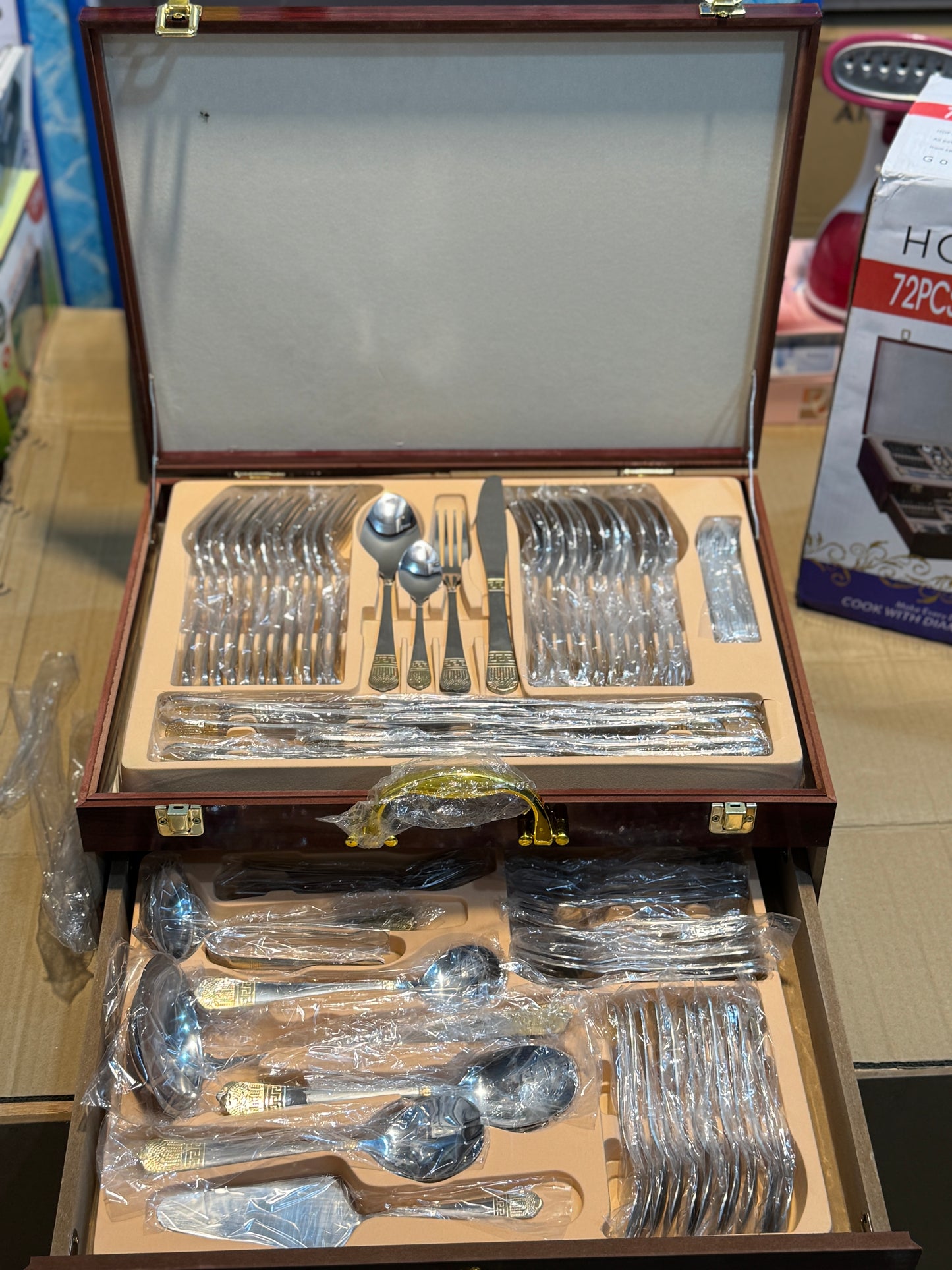 Hoffmayer 84pcs cutlery set