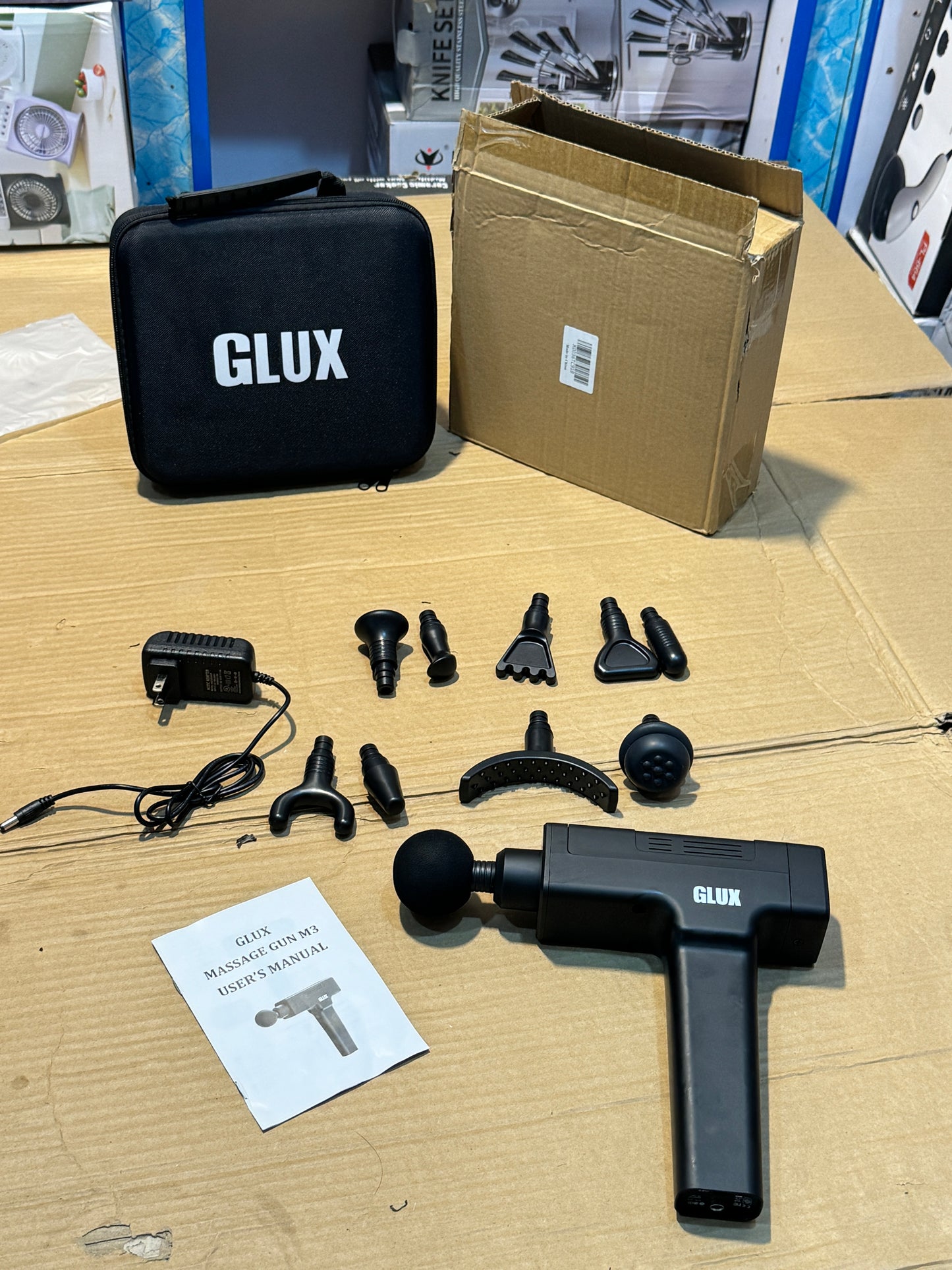 GLUX 10in1 Gün Massager