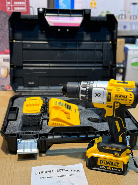 DeWALT 118V drill set