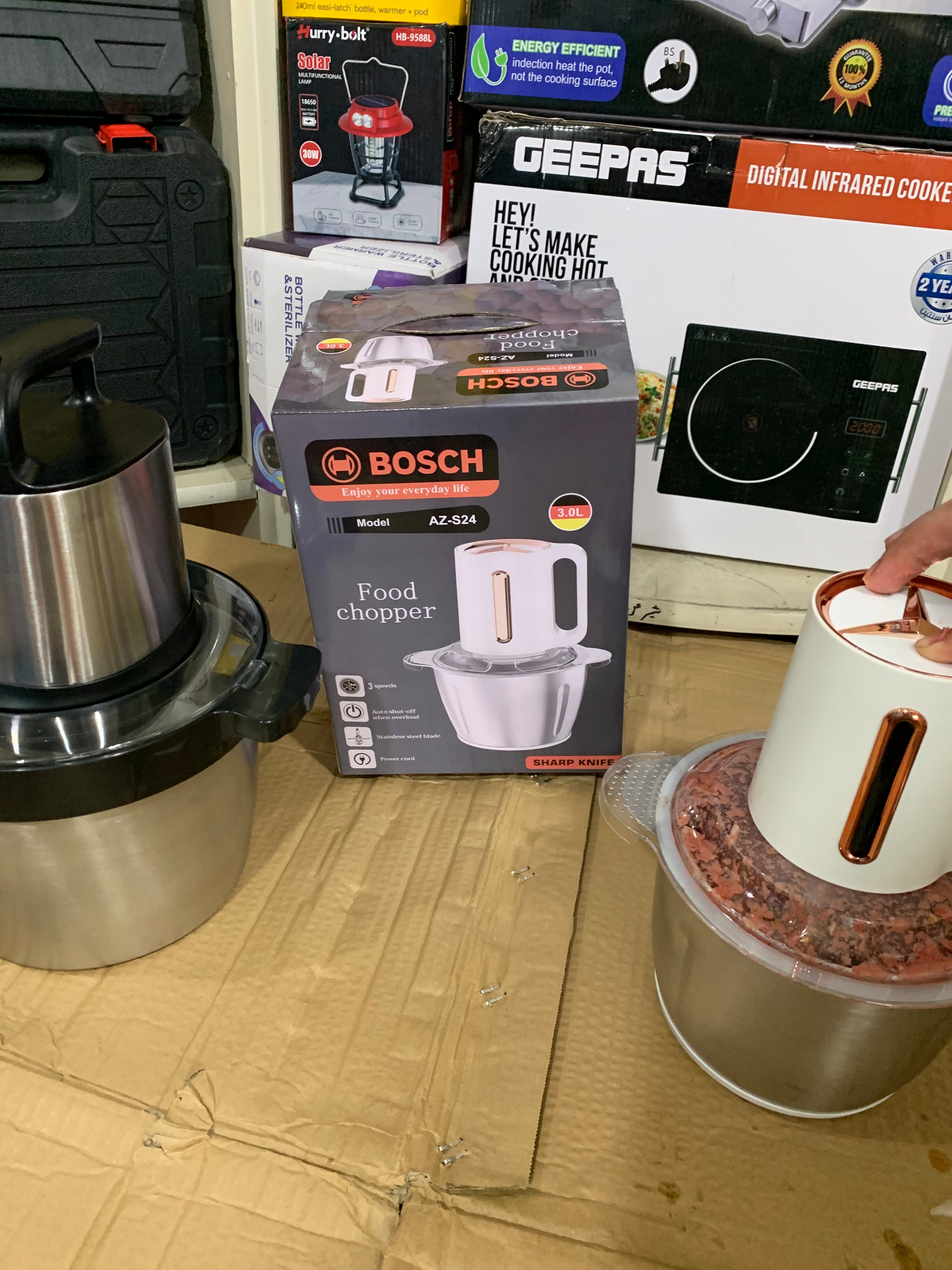 Bosch Meat Chopper 3L &6L