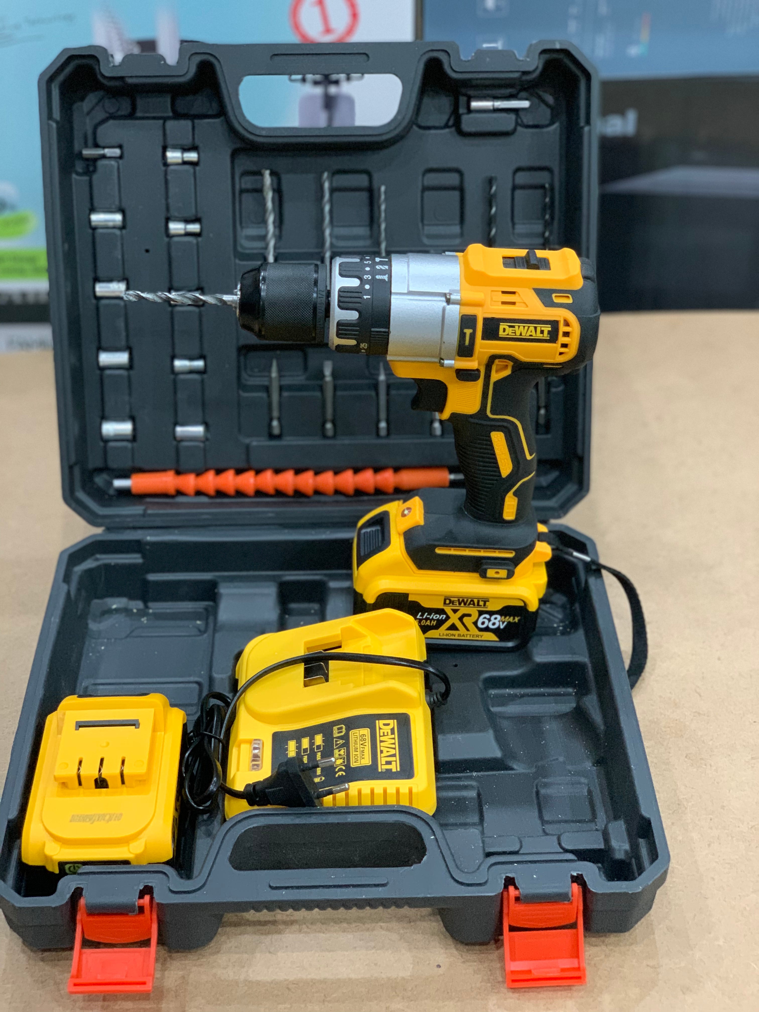 DeWALT 68V Drill set