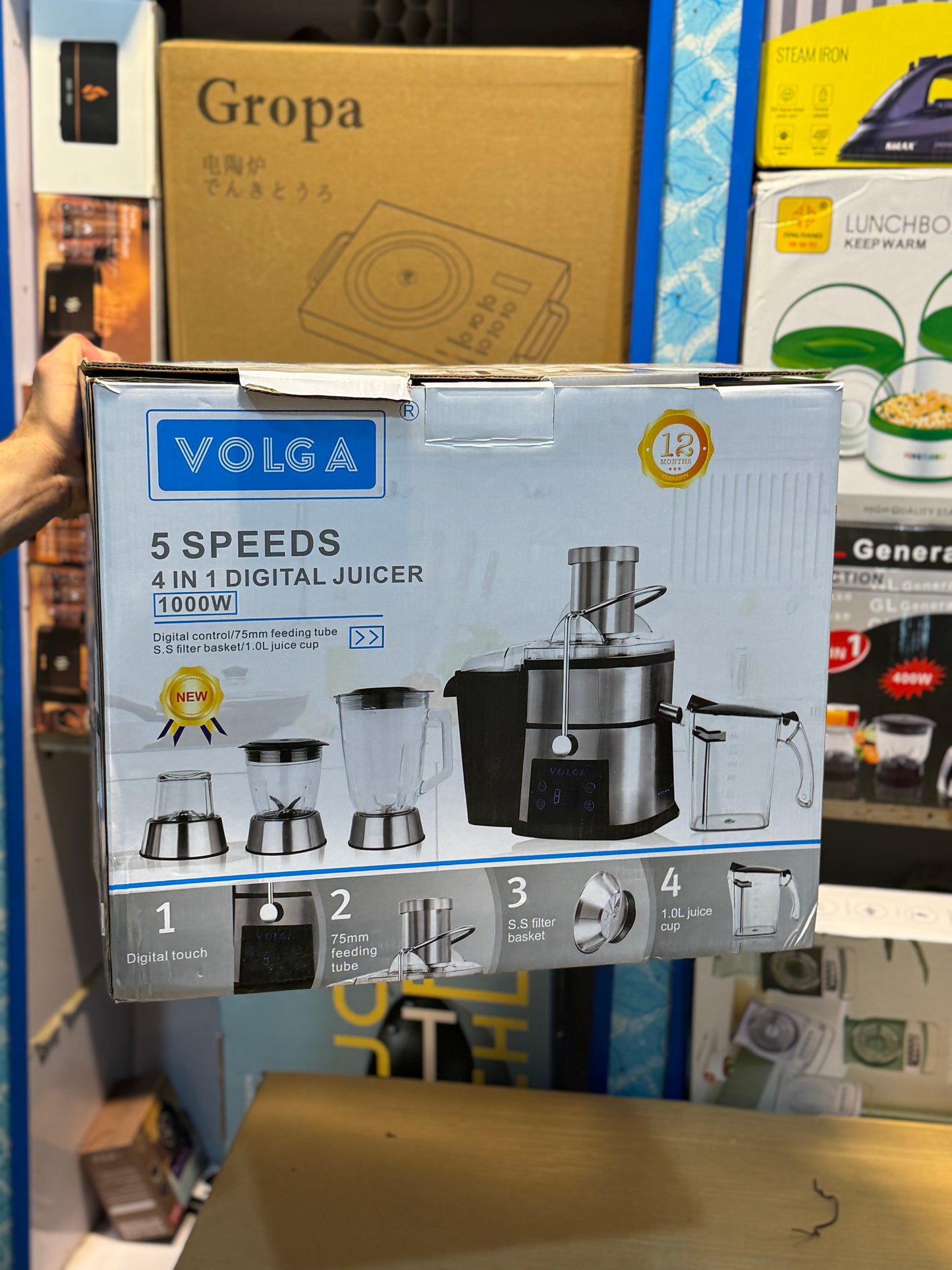 VOLGA 4in1 Juicer Blender