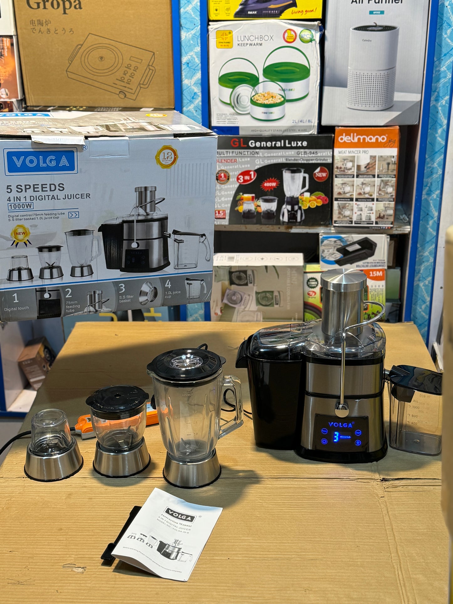 VOLGA 4in1 Juicer Blender