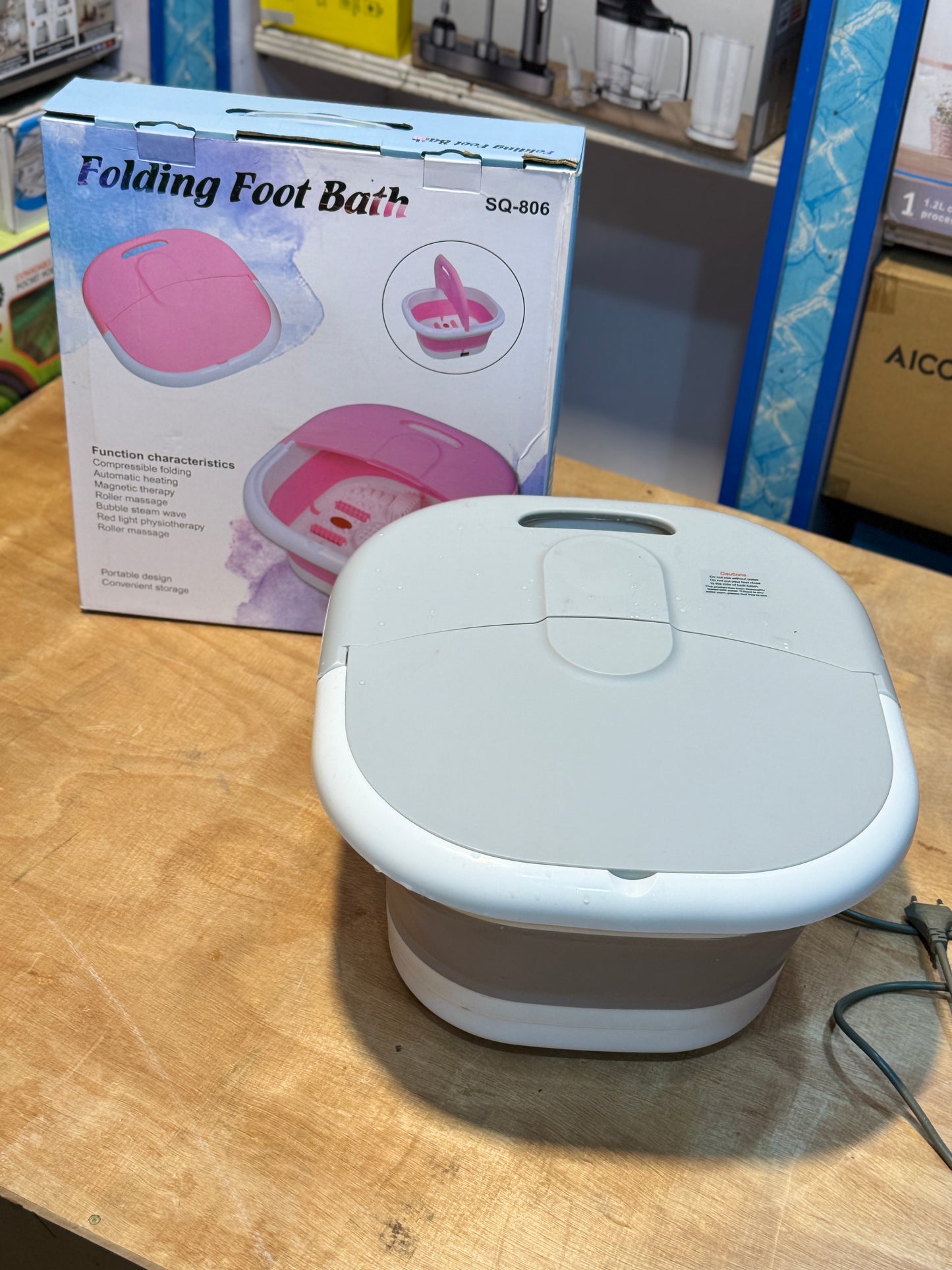 Folding Foot Bath