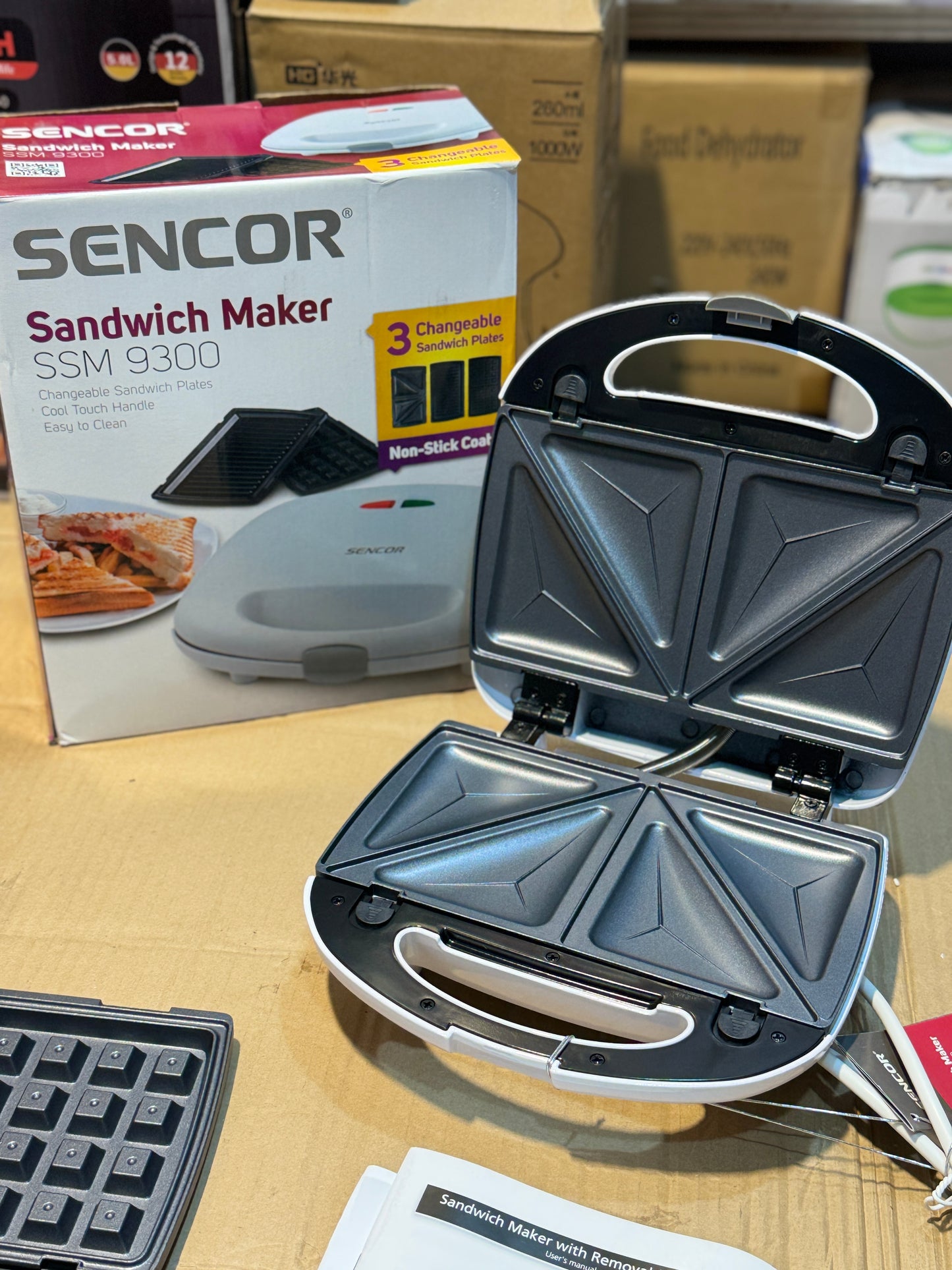 SENCOR sandwiches Maker 3in1