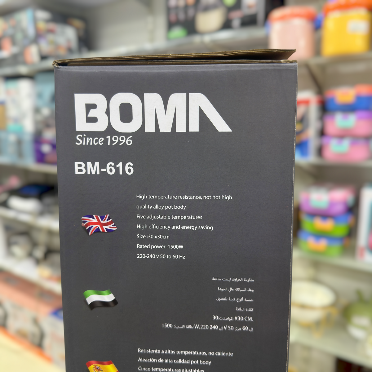 BOMA Multi-Function Electric Heating Pot BM-616 6L