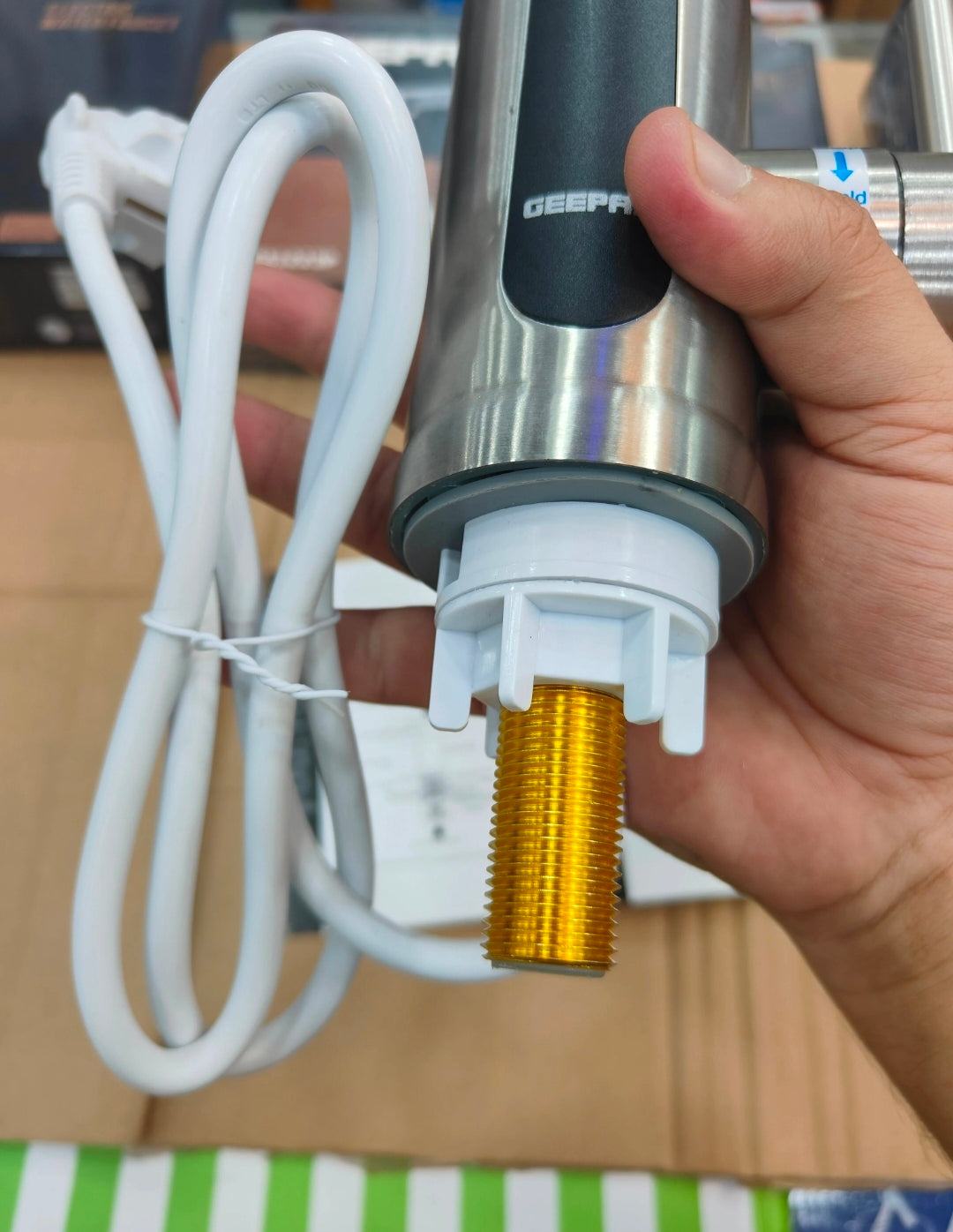 Geepas Electric Water Heating Faucet GWF61224P