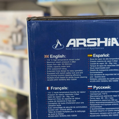 ARSHIA 9-in-1 Handheld Steam Cleaner - Multi-Surface Chemical-Free Steam Cleaning Kit