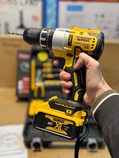 DEWALT Drill Set 48V | Cordless Power Drill with Full Accessories