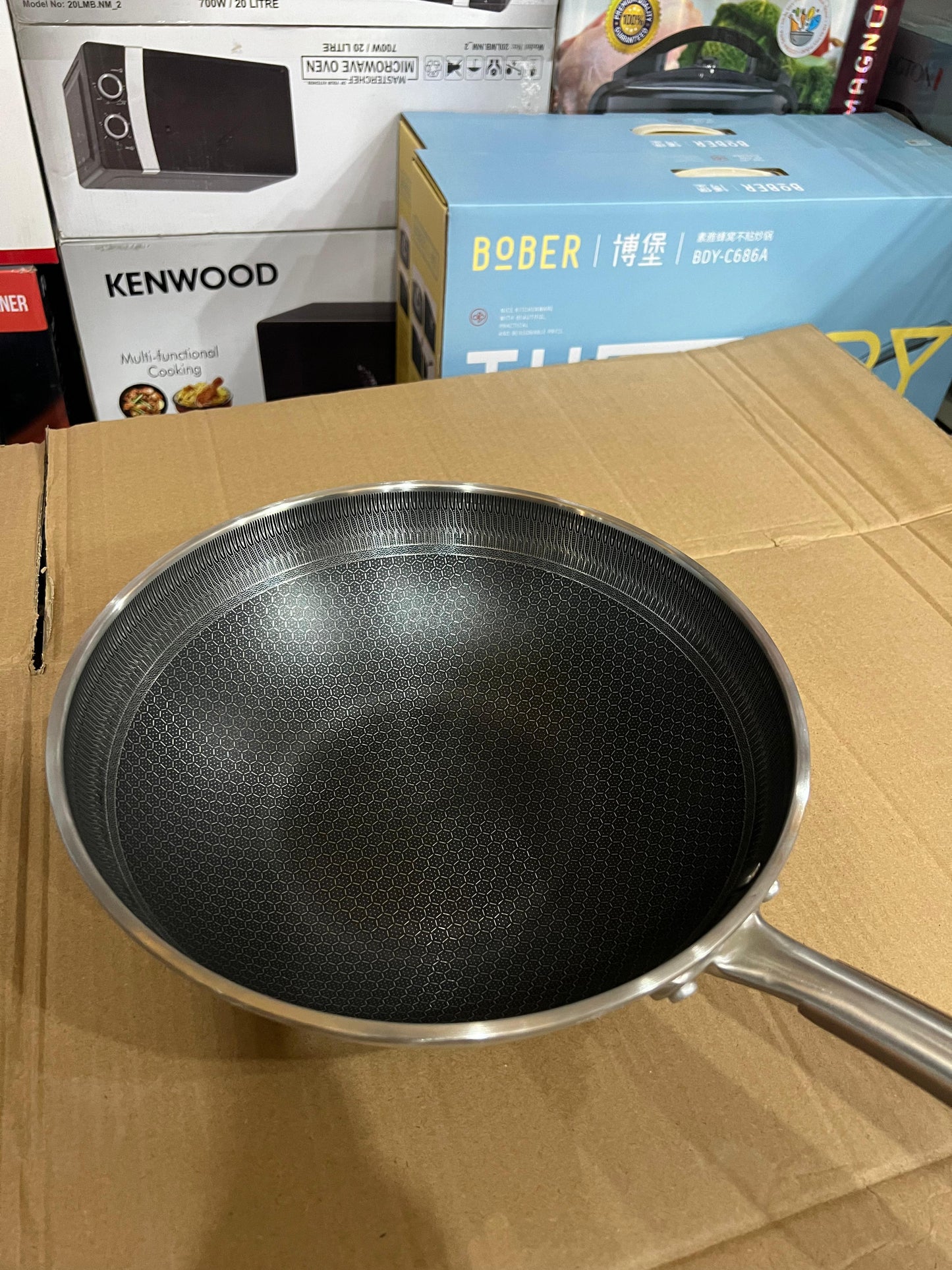 BoBER laser frypan 30cm