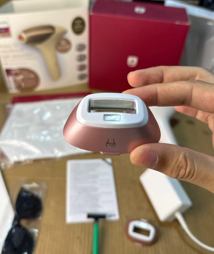Philips Lumea IPL 9900 Series Hair Removal Device (SenseIQ Technology)