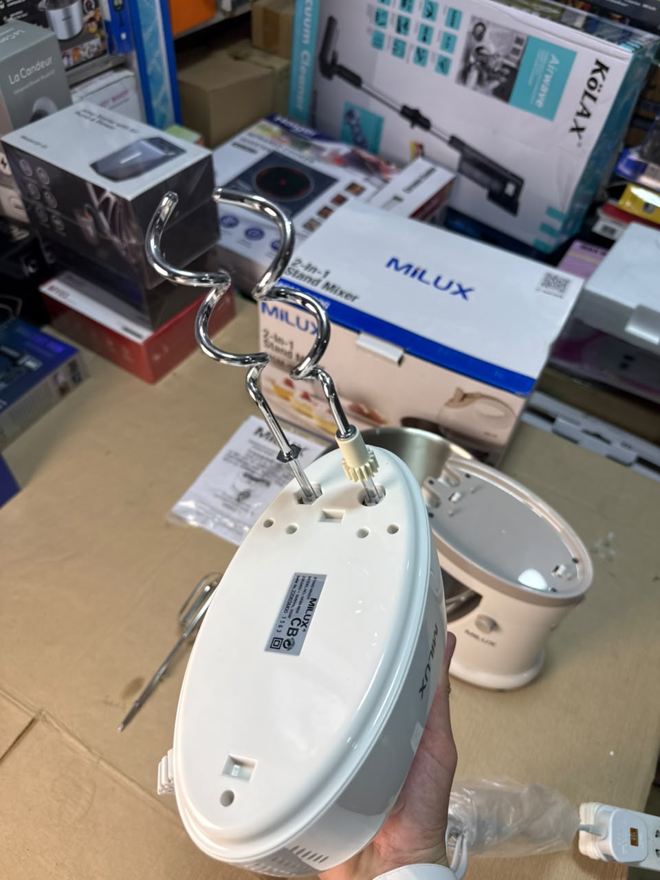 MILUX 2-in-1 Stand Mixer MSM-9906