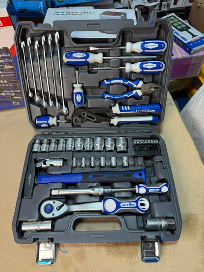 GOOD KING 61 PCS Socket Wrench Auto Repair Tool Set