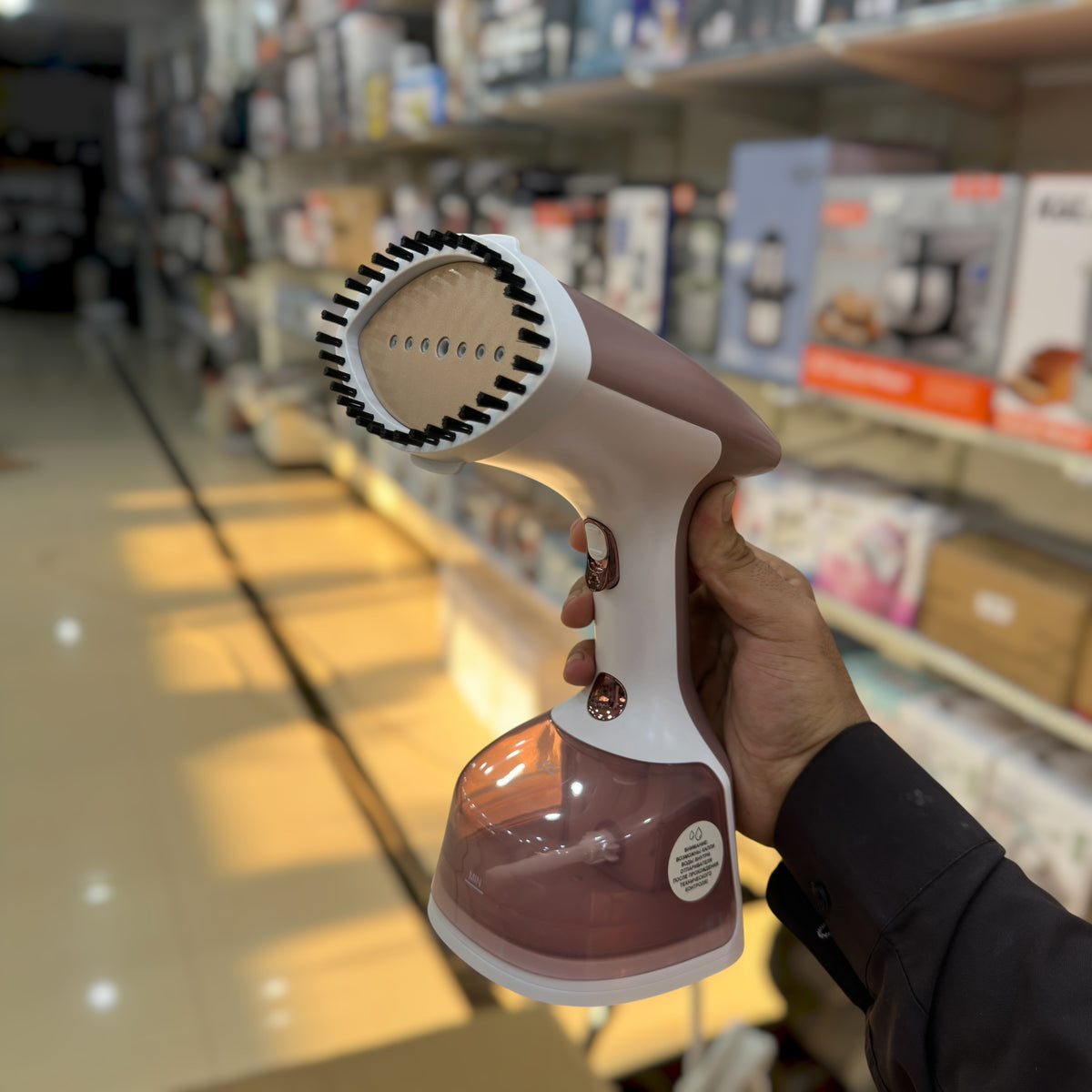 Vixter Handheld Garment Steamer - 1900W Portable Clothes Steamer with Dry Ironing, 2-Year Warranty