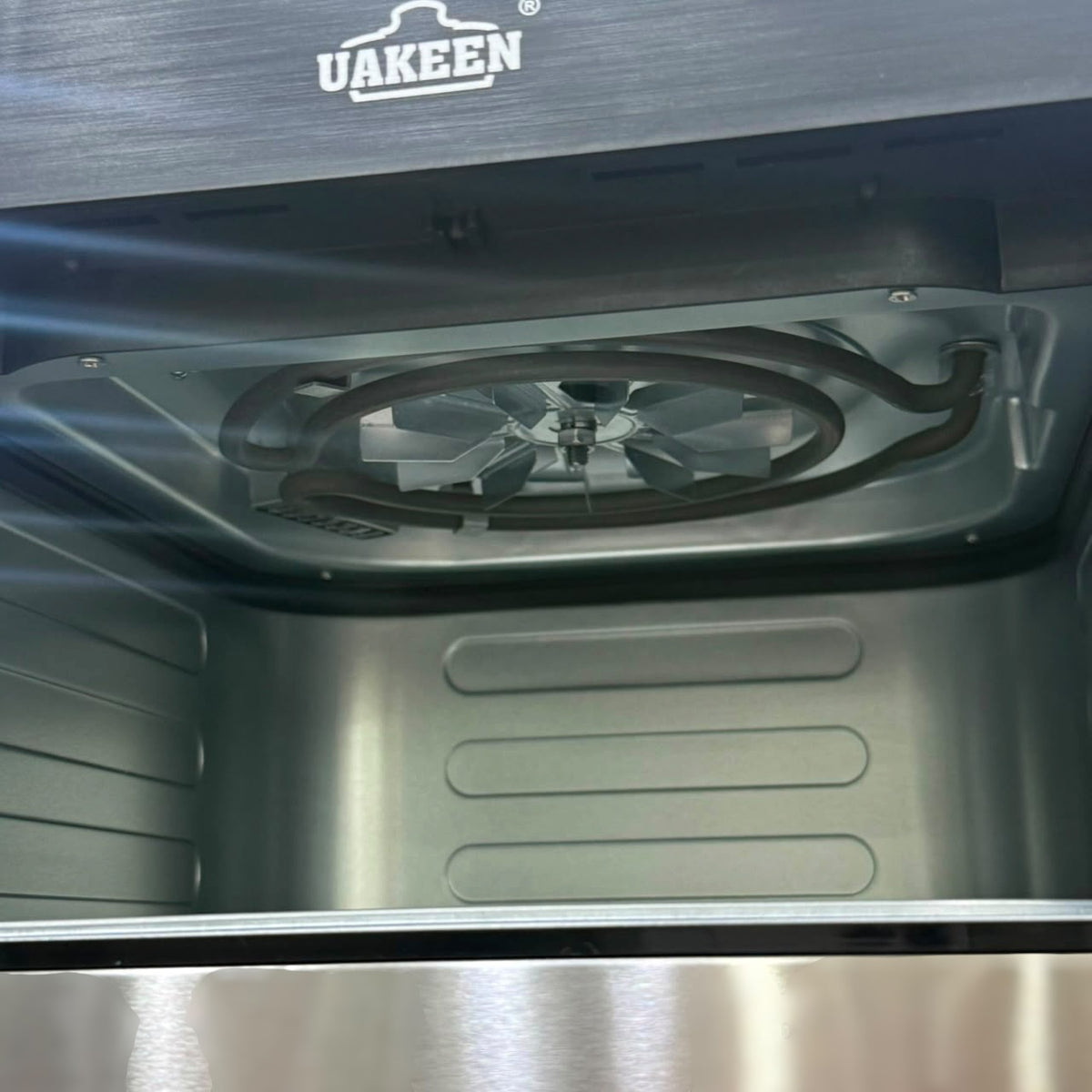 UAKEEN 14L Smart Dual-Basket Air Fryer | 4800W Heavy-Duty Multi-Cooker with Touch Screen (Model ZL-1720)