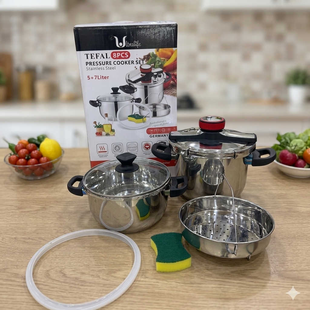 Tefal 8pcs pressure cooker price in Pakistan