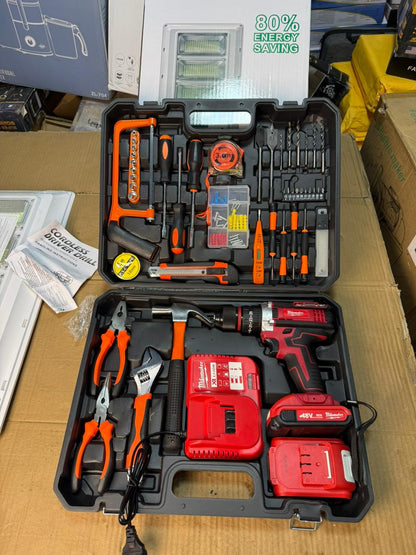 Milwaukee 48v 117 pieces drill set