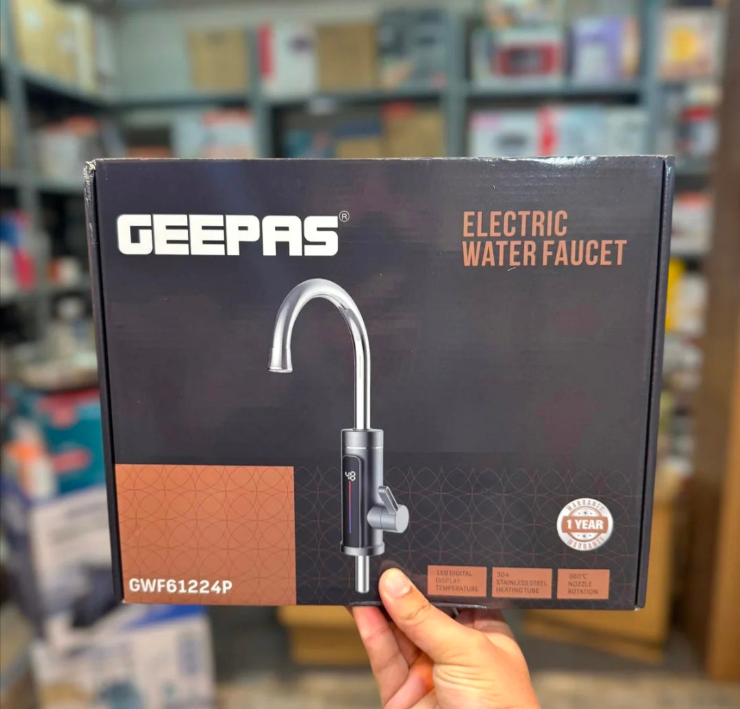 Geepas Electric Water Heating Faucet GWF61224P