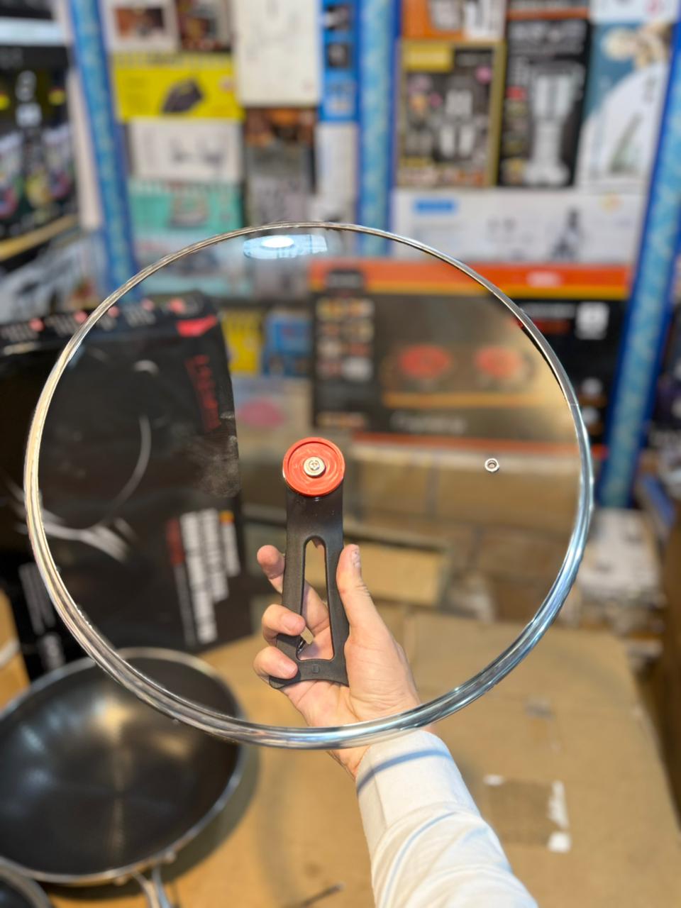 Laser coteade deep frypan