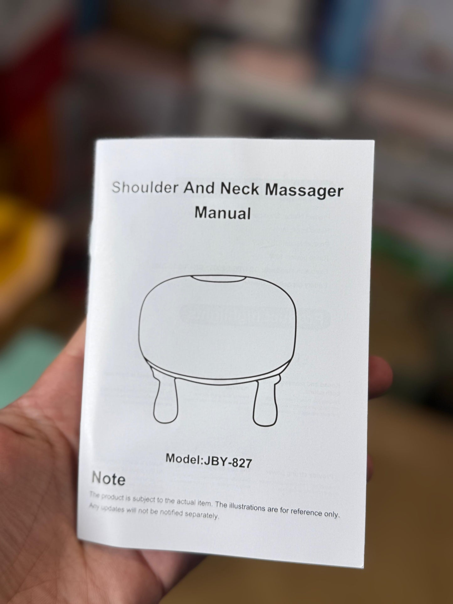 Rechargeable Neck  shoulder massager
