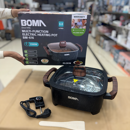BOMA Multi-Function Electric Heating Pot BM-616 6L