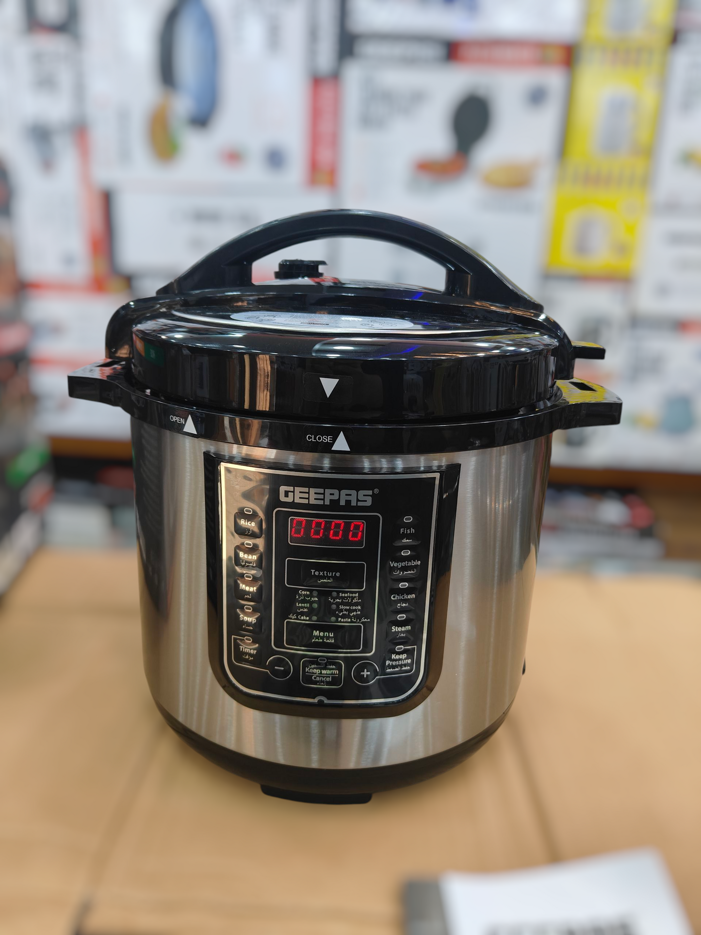 Original Geepas Pressure cooker 8L
