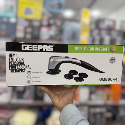 Geepas Double Head Massager 86040