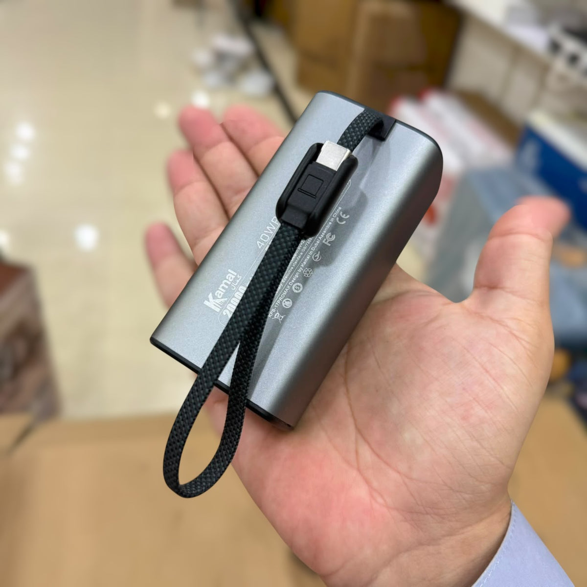 Mini Lithium 20000mAH Kamal Power Bank KBP17 Promax