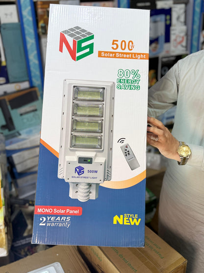 Rechargeable Solar street light 400w & 500w
