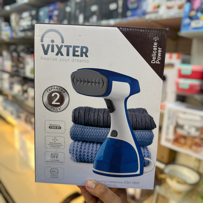 Vixter Handheld Garment Steamer OSH-1800 - 1500W Portable Clothes Steamer, 300ml, 2-Year Warranty