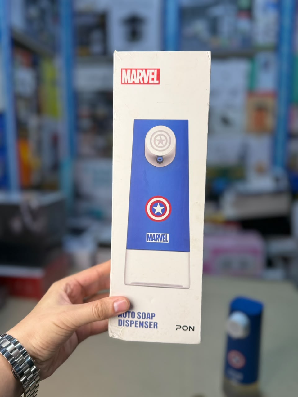 MINISO Auto Soap Dispenser Marvel Edition