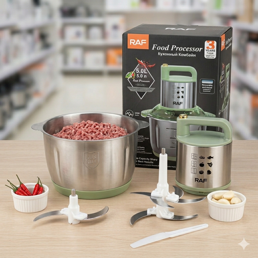 RAF Electric Food Chopper 5-Litre Capacity R.7733
