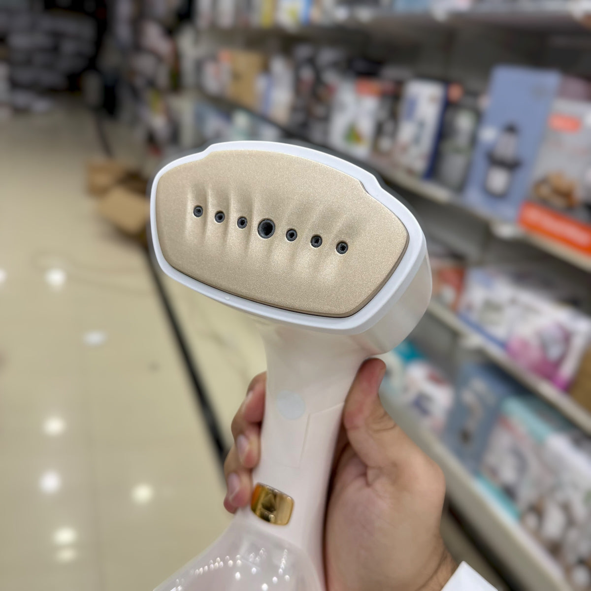 Vixter Handheld Garment Steamer with LED Display - 1900W Portable Clothes Steamer, 2-Year Warranty