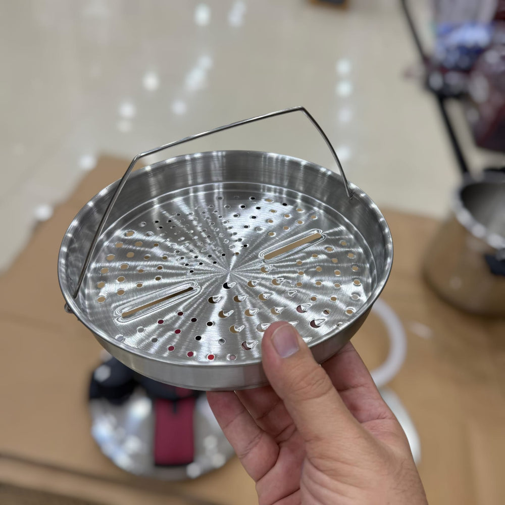 Uniqui 8pcs 5+7L Steel Pressure Cooker Set